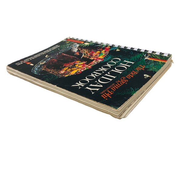 Vtg 70s Holiday Cookbook Beta Sigma Phi International Illustrated Softcover - Picture 5 of 11